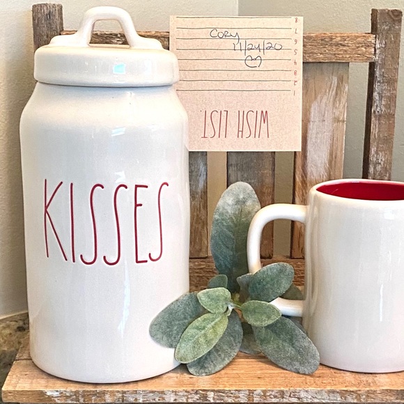 Rae Dunn Other New Rae Dunn New Kisses Canister 29 Edition Poshmark